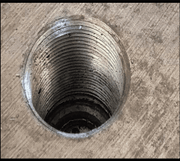 Tapping or Inside Threading